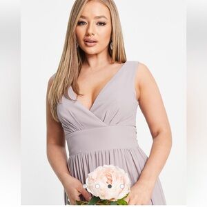 Elegant Lavender Sleeveless Dress ASOS size M